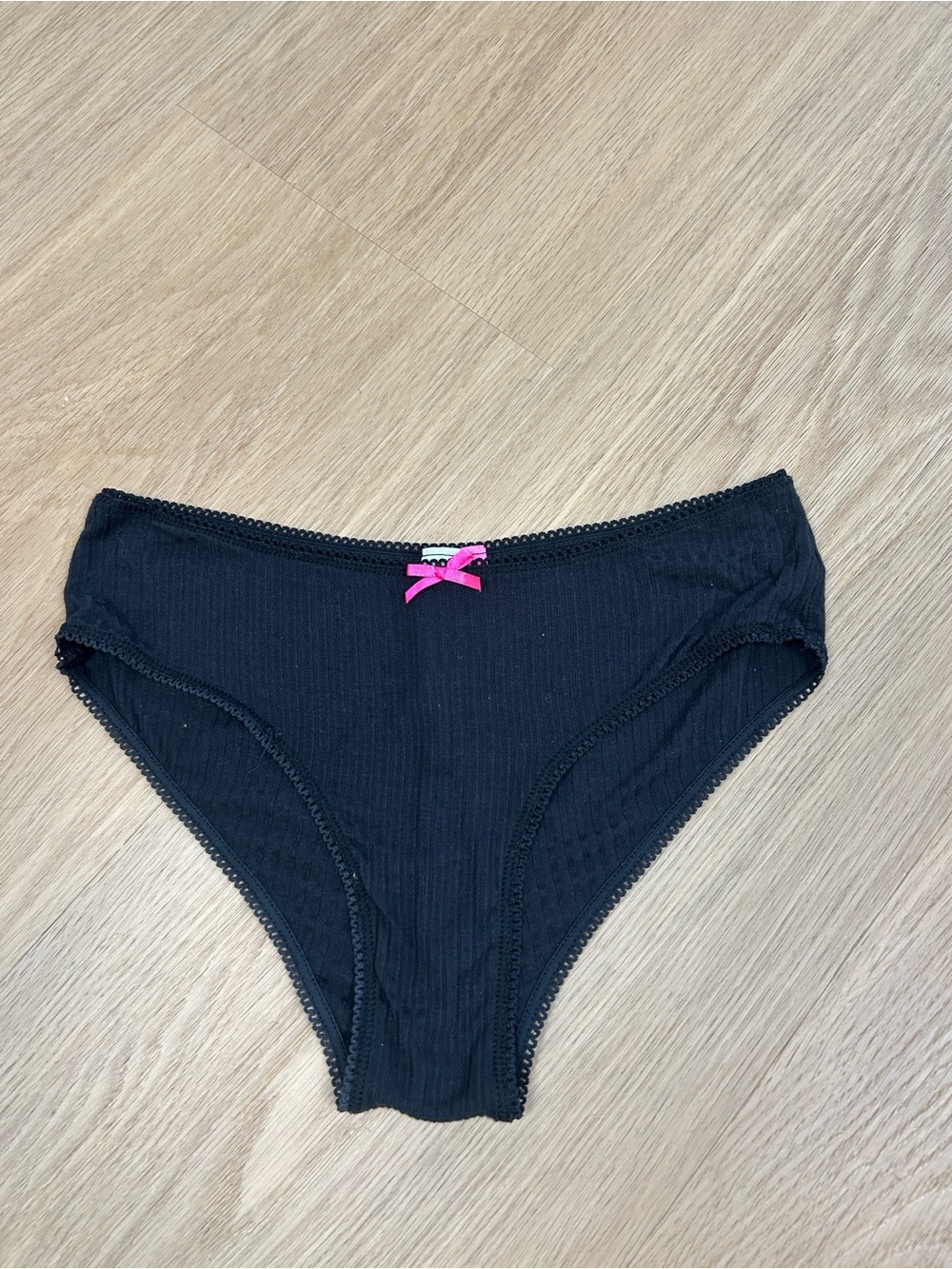 Betsey Johnson Ribbed Panty M